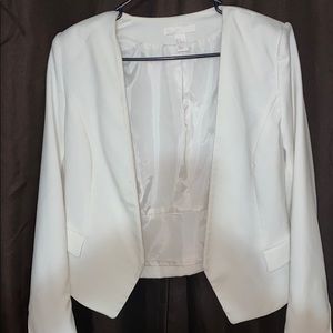 H&M Blazer OFF WHITE SZ 12